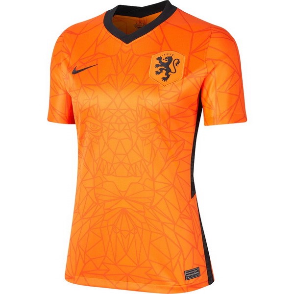 Camiseta Países Bajos 1ª Mujer 2020 Naranja